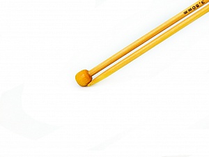 3.5 mm (US 4) A set of 2 bamboo knitting needles. Length: 35 cm (14&). Size: 3.5 mm (US 4) Brand SKC, Yarn Thickness Other, acs-167