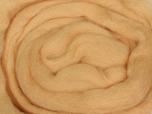 50gr-1.8m (1.76oz-1.97yards) 100% Wool felt Fiber Content 100% Wool, Latte, Brand Ice Yarns, acs-932