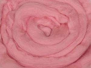 50gr-1.8m (1.76oz-1.97yards) 100% Wool felt Fiber Content 100% Wool, Light Pink, Brand Ice Yarns, acs-972