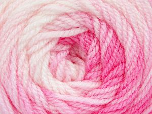 . Fiber Content 100% Baby Acrylic, White, Pink Shades, Brand Ice Yarns, Yarn Thickness 2 Fine Sport, Baby, fnt2-49999
