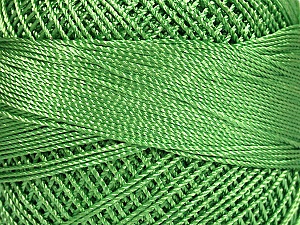 Fiber Content 100% Micro Fiber, Brand YarnArt, Green, Yarn Thickness 0 Lace Fingering Crochet Thread, fnt2-52266 