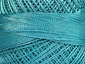 Fiber Content 100% Micro Fiber, Brand YarnArt, Turquoise, Yarn Thickness 0 Lace Fingering Crochet Thread, fnt2-52267