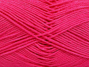Contenido de fibra 100% Mercerizado del algodón, Brand Ice Yarns, Gipsy Pink, Yarn Thickness 2 Fine Sport, Baby, fnt2-53804