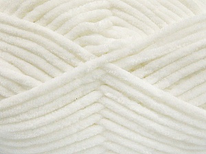 Composition 100% Micro fibre, White, Brand Ice Yarns, Yarn Thickness 4 Medium Worsted, Afghan, Aran, fnt2-54138