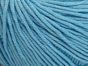 Global Organic Textile Standard (GOTS) Certified Product. CUC-TR-017 PRJ 805332/918191 Fiber Content 100% Organic Cotton, Brand Ice Yarns, Baby Blue, Yarn Thickness 3 Light DK, Light, Worsted, fnt2-54946