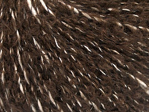 Fiber Content 48% Cotton, 25% Wool, 17% Acrylic, 10% Polyamide, White, Brand Ice Yarns, Brown, Yarn Thickness 3 Light DK, Light, Worsted, fnt2-55774