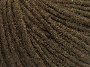 Fiber Content 50% Acrylic, 50% Wool, Brand Ice Yarns, Dark Brown, Yarn Thickness 4 Medium Worsted, Afghan, Aran, fnt2-57006