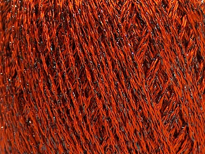 Composition 85% Viscose, 15% Métallique Lurex, Orange, Brand Ice Yarns, Black, Yarn Thickness 3 Light DK, Light, Worsted, fnt2-57042