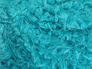 Fiber Content 100% Polyamide, Turquoise, Brand Ice Yarns, Yarn Thickness 6 SuperBulky Bulky, Roving, fnt2-58554