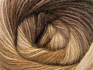 Composition 60% Acrylique, 20% Angora, 20% Laine, Brand Ice Yarns, Camel, Brown Shades, Yarn Thickness 2 Fine Sport, Baby, fnt2-59748