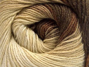 Shades of Brown Yarn 