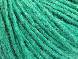 Fiber Content 50% Acrylic, 50% Wool, Brand Ice Yarns, Emerald Green, Yarn Thickness 4 Medium Worsted, Afghan, Aran, fnt2-59812