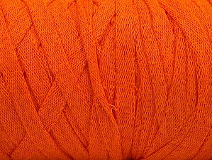 Composition 100% Recycled Cotton, Orange, Brand Ice Yarns, Yarn Thickness 6 SuperBulky Bulky, Roving, fnt2-60125 
