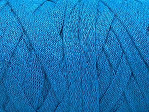 Composition 100% Recycled Cotton, Turquoise, Brand Ice Yarns, Yarn Thickness 6 SuperBulky Bulky, Roving, fnt2-60129 