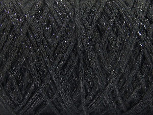 Please be advised that yarn iade made of recycled cotton, and dye lot differences occur. Fiber Content 90% Cotton, 10% Metallic Lurex, Brand Ice Yarns, Black, Yarn Thickness 4 Medium Worsted, Afghan, Aran, fnt2-60132