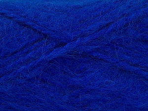 SuperBulky Fiber Content 70% Acrylic, 30% Angora, Brand Ice Yarns, Blue, Yarn Thickness 6 SuperBulky Bulky, Roving, fnt2-63194 