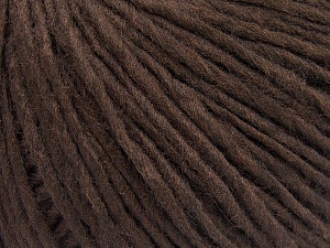 Fiber Content 50% Acrylic, 50% Wool, Brand Ice Yarns, Coffee Brown, fnt2-64669