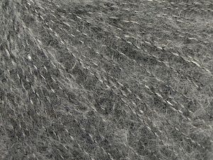 Fiber Content 66% Extrafine Merino Wool, 18% Polyamide, 16% Cotton, Light Grey, Brand Ice Yarns, Yarn Thickness 1 SuperFine Sock, Fingering, Baby, fnt2-67427