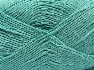 Cotton yarn for summer knitting, crochet worsted yarn, neutral color  knitting yarn, cotton viscose blend medium weight yarn, Ice yarn 71095.