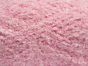 Composition 85% Micro fibre, 15% Polyamide, Brand Ice Yarns, Baby Pink, Yarn Thickness 5 Bulky Chunky, Craft, Rug, fnt2-67491 