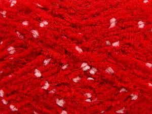 Composition 85% Micro fibre, 15% Polyamide, Red, Brand Ice Yarns, Yarn Thickness 5 Bulky Chunky, Craft, Rug, fnt2-67493 