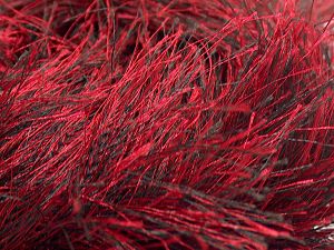 Composition 100% Polyester, Red, Brand Ice Yarns, Black, Yarn Thickness 6 SuperBulky Bulky, Roving, fnt2-67709 