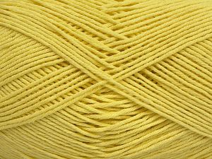 Fiber Content 100% Cotton, Light Yellow, Brand Ice Yarns, fnt2-68487