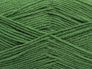 Fiber Content 100% Acrylic, Brand Ice Yarns, Green, fnt2-70010