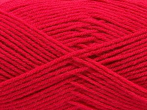 Fiber Content 100% Acrylic, Brand Ice Yarns, Fuchsia, Yarn Thickness 3 Light DK, Light, Worsted, fnt2-70028