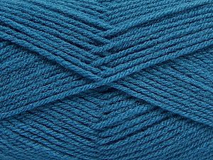 Fiber Content 100% Acrylic, Turquoise, Brand Ice Yarns, Yarn Thickness 3 Light DK, Light, Worsted, fnt2-70045
