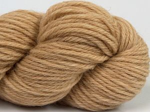 Contenido de fibra 55% BebÃ© Alpaca, 45% Superwash Extrafine Merino Wool, Brand Ice Yarns, Dark Cream, fnt2-70100 