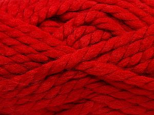 Composition 75% Acrylique, 25% Laine, Red, Brand Ice Yarns, fnt2-70362 