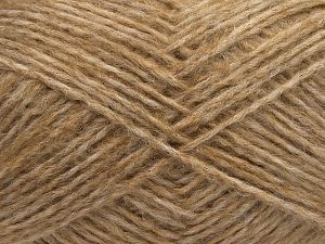 Fiber Content 50% Wool, 25% Acrylic, 25% Polyamide, Light Brown, Brand Ice Yarns, fnt2-70876