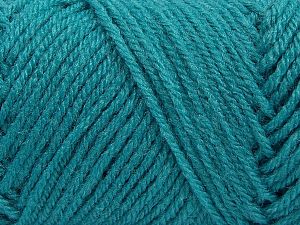 Items made with this yarn are machine washable & dryable. Fiber Content 100% Acrylic, Turquoise, Brand Ice Yarns, fnt2-71055