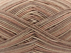 Fiber Content 50% Cotton, 50% Acrylic, Brand Ice Yarns, Brown Shades, Yarn Thickness 2 Fine Sport, Baby, fnt2-71257