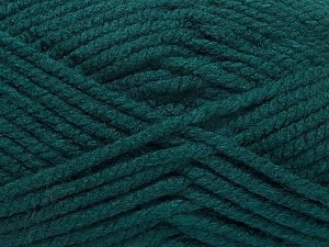 Fiber Content 70% Acrylic, 30% Wool, Brand Ice Yarns, Dark Green, fnt2-71653