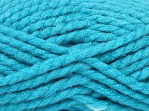 Composition 90% Acrylique, 10% Laine, Turquoise, Brand Ice Yarns, fnt2-72325