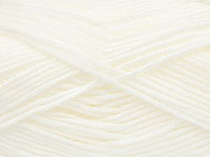 Fiber Content 100% Acrylic, White, Brand Ice Yarns, fnt2-72681