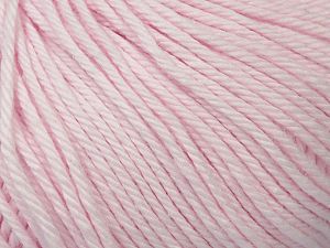 Baby cotton is a 100% premium giza cotton yarn exclusively made as a baby yarn. It is anti-bacterial and machine washable! Fiber Content 100% Giza Cotton, Brand Ice Yarns, Baby Pink, fnt2-72890