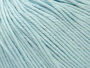 Baby cotton is a 100% premium giza cotton yarn exclusively made as a baby yarn. It is anti-bacterial and machine washable! Composition 100% Coton de Gizeh, Brand Ice Yarns, Baby Blue, Yarn Thickness 3 Light DK, Light, Worsted, fnt2-73007 
