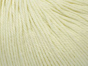 Baby cotton is a 100% premium giza cotton yarn exclusively made as a baby yarn. It is anti-bacterial and machine washable! Fiber Content 100% Giza Cotton, Light Yellow, Brand Ice Yarns, fnt2-73051 