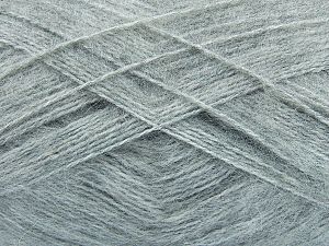 Fiber Content 75% Premium Acrylic, 15% Wool, 10% Mohair, Brand Ice Yarns, Grey, fnt2-73633