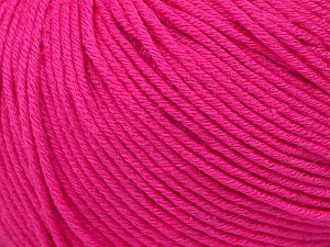 Fiber Content 50% Acrylic, 50% Cotton, Neon Pink, Brand Ice Yarns, fnt2-73697