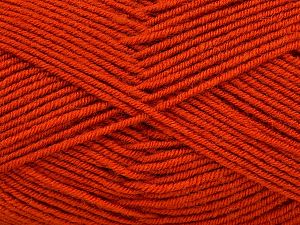 Fiber Content 75% Acrylic, 25% Wool, Brand Ice Yarns, Dark Orange, fnt2-73772