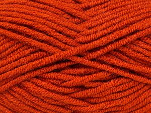 Fiber Content 75% Acrylic, 25% Wool, Brand Ice Yarns, Dark Orange, fnt2-73812