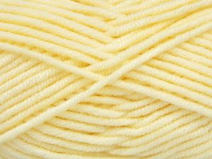 Fiber Content 75% Acrylic, 25% Wool, Light Yellow, Brand Ice Yarns, fnt2-73814