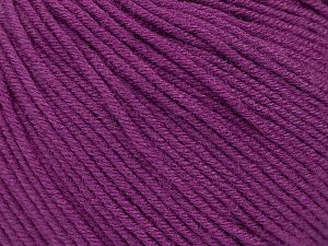 Fiber Content 50% Acrylic, 50% Cotton, Purple, Brand Ice Yarns, fnt2-73877