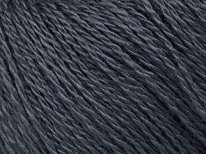 Fiber Content 100% Silk, Brand Ice Yarns, Dark Grey, fnt2-74098 