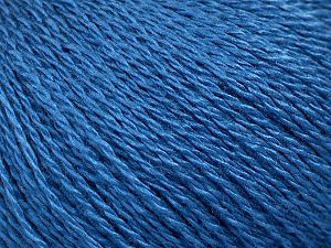 Composition 100% Soie, Jeans Blue, Brand Ice Yarns, fnt2-74105 