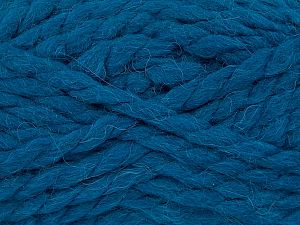 Fiber Content 50% Acrylic, 50% Wool, Turquoise, Brand Ice Yarns, fnt2-74256
